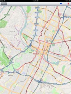 Austin Street Map for iPad