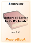 Authors of Greece for MobiPocket Reader