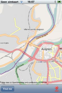 Avignon Street Map