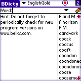 BEIKS English-Welsh Dictionary for Palm OS