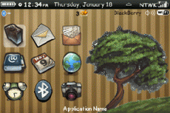 BUUFtiful Disaster Theme for Blackberry 9000
