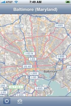 Baltimore Map Offline