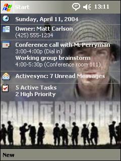 Band of Brothers Theme for Pocket PC