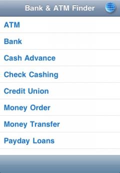 Bank & ATM Finder