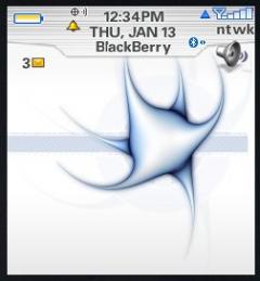 Banner Theme for Blackberry 8100 Pearl