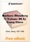 Barbara Blomberg - Volume 06 for MobiPocket Reader