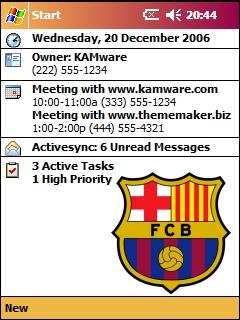 Barcelona AMF Theme for Pocket PC