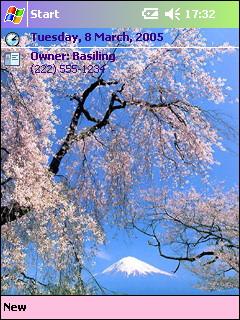 Basiling Japan Theme for Pocket PC