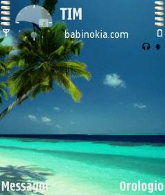 Beach Theme for Nokia N70/N90