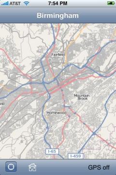 Birmingham (Alabama, USA) Maps Offline
