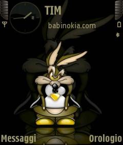 Black Babinokia Theme for Nokia N70/N90