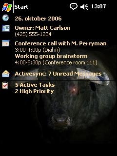 Black Bull NT Theme for Pocket PC