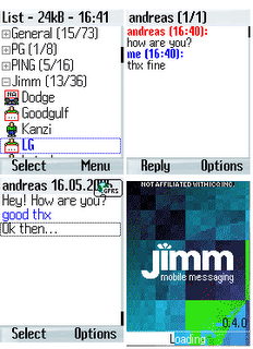 JIMM Mobile Messaging