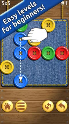 Buttons and Scissors for iPhone/iPad