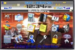 CSI 1 Theme for Blackberry 7200