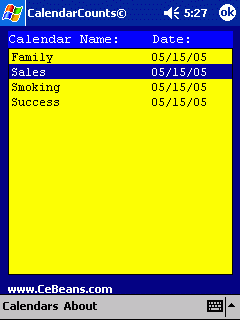 CalendarCounts