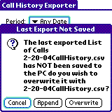 Call History Exporter for Kyocera 7135/6035