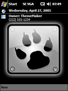 Cat VGA Theme for Pocket PC