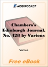 Chambers's Edinburgh Journal, No. 428 Volume 17, New Series, March 13, 1852 for MobiPocket Reader