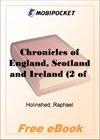 Chronicles of England: Henrie the Second for MobiPocket Reader