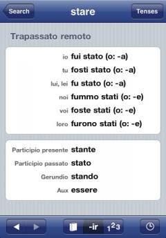 Collins Italian-English Translation Dictionary and Verbs