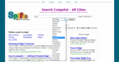 Craigslist Search - All Cities with Results from the Past Ten Minutes! - Firefox Addon