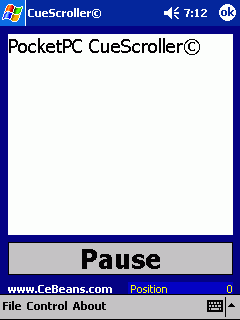 CueScroller