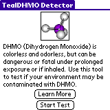 DHMO Detector
