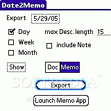 Date2Memo (Datebook2Memo)