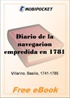 Diario de la navegacion empredida en 1781 for MobiPocket Reader