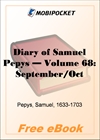 Diary of Samuel Pepys - Volume 68 for MobiPocket Reader