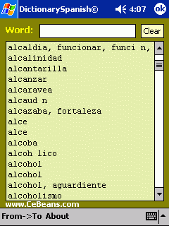DictionarySpanish