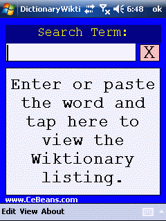 DictionaryWiktionary