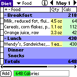 DietOrganizer (Palm OS)