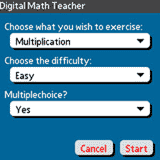 Digital Math Teacher (Palm OS)