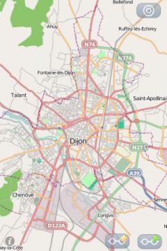 Dijon Offline Street Map