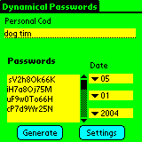 Dynamical Passwords