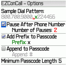 EZConCall (BlackBerry)