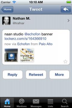 Echofon for Twitter (iPhone/iPad)