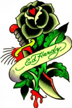 Ed Hardy Rose