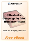 Elizabeth's Campaign for MobiPocket Reader