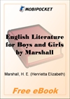 English Literature for Boys and Girls for MobiPocket Reader