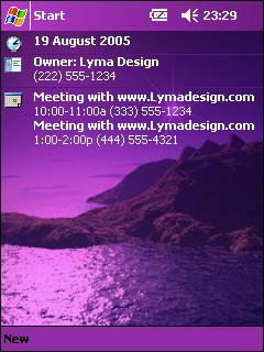 Twilight Theme for Pocket PC