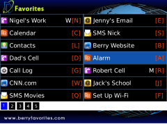 Favorites (BlackBerry)