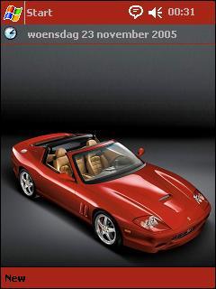 Ferrari 575 Superamerica OVR Theme for Pocket PC