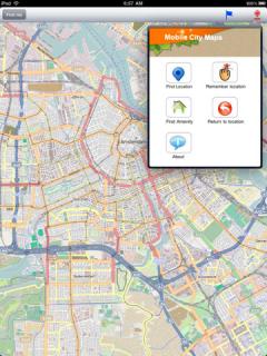 Flint Street Map for iPad