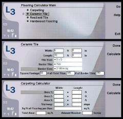 FloorCalc for Nokia 9500/9300