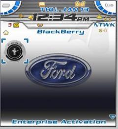 Ford 4 Theme for Blackberry 7100