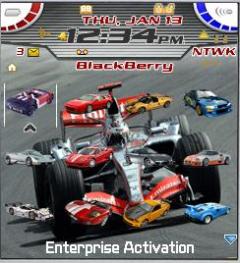 Formula1 Theme for Blackberry 7100