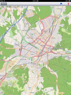 Freiburg im Breisgau Street Map for iPad